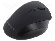 Optical mouse; black; USB A; wireless; 10m; No.of butt: 6 GEMBIRD