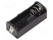 Holder; N; Batt.no: 1; soldering lugs Goobay