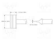 Tip; cutting; 20mm; 413°C; for soldering station METCAL