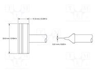 Tip; cutting; 25mm; 510°C; for soldering station METCAL