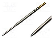 Tip; chisel; 1.2mm; 357°C; for soldering station METCAL