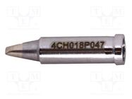 Tip; chisel; 1.8mm; for soldering station METCAL