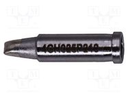 Tip; chisel; 2.5mm; for soldering station METCAL