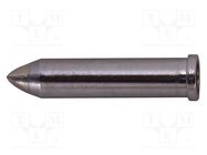 Tip; chisel; 2.5mm; for soldering station METCAL