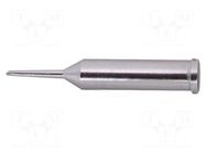 Tip; hoof; 1mm; for soldering station METCAL