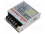 Power supply: switching; for building in; constant voltage; 50W 