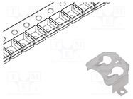 Clip; 357,LR44,SR44,V313; Batt.no: 1; SMT; tape KEYSTONE