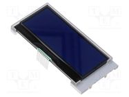 Display: LCD; alphanumeric; COG,STN Negative; 20x4; blue; LED RAYSTAR OPTRONICS