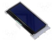 Display: LCD; alphanumeric; COG,STN Negative; 20x4; blue; LED; 1x10 RAYSTAR OPTRONICS