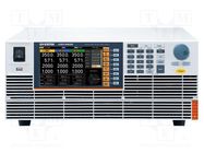 Power supply: programmable laboratory; Uin: 200÷240V; 60A; 6kVA GW INSTEK