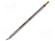 Tip; bent chisel; 1.5mm; 366°C; for soldering station METCAL