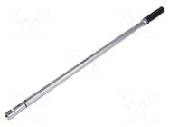 Wrench; torque; 150÷800Nm; Socket size: 14x18mm; L: 1195mm KING TONY