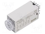 Timer; 6s÷60s; 4PDT,relay; 250VAC/3A,24VDC/3A; Usup: 220VAC AUTONICS