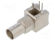 Connector: BNC; socket; female; angled 90°; on PCBs; THT; 50Ω; 2GHz MOLEX