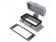 Enclosure for connectors: HDC; size H-B 16; for panel mounting LAPP