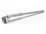 Tip; bent; 12.5mm; for soldering station,PLCC28; 2pcs. ERSA