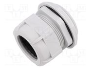 Cable gland; M63; 1.5; IP68; polyamide; light grey; UL94V-2 BM GROUP