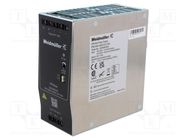 Power supply: switching; for DIN rail; 480W; 24VDC; 20A; 85÷264VAC WEIDMÜLLER