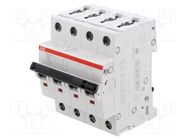 Circuit breaker; 400VAC; Inom: 20A; Poles: 3+N; Charact: C; 10kA ABB