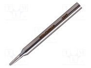 Tip; chisel; 3mm; 471°C; for soldering station METCAL