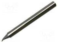 Tip; bent conical; 0.5mm; 471°C; for soldering station METCAL