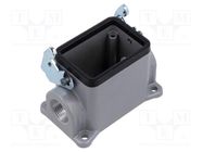 Enclosure: for HDC connectors; EPIC H-B; size H-B 6; M20; 44x27mm LAPP