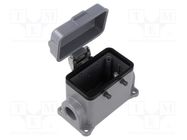 Enclosure: for HDC connectors; EPIC H-B; size H-B 10; M20 LAPP