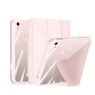 Dux Ducis Magi case for iPad mini 2021 smart cover with stand and storage for Apple Pencil pink, Dux Ducis