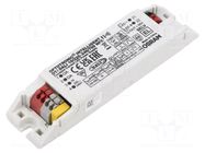 Power supply: switching; LED; 10W; 2.5÷45VDC; 150÷700mA; IP20; 82% ams OSRAM