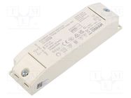 Power supply: switching; LED; 30W; 12.5VDC; 220÷240VAC; IP20; 86% ams OSRAM