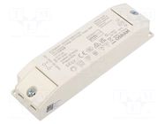 Power supply: switching; LED; 30W; 12.5VDC; 220÷240VAC; IP20; 86% ams OSRAM