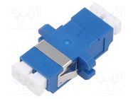 Connector: fiber optic; socket,coupler; LC; female; ways: 2; blue FIBRAIN