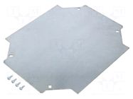 Mounting plate; aluminium ABB