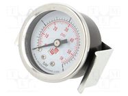 Manometer; 0÷4bar; non-aggressive liquids,inert gases; 40mm PNEUMAT