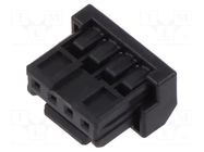 Connector: wire-board; Micro-Lock Plus; PIN: 4; Type: w/o contacts MOLEX