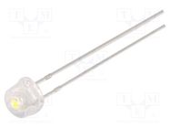 LED; 4.8mm; 100°; Front: convex; 2.9÷3.4V; No.of term: 2; -30÷85°C OPTOSUPPLY