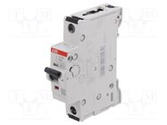 Circuit breaker; 240VAC; Inom: 16A; Poles: 1; Charact: B; 25kA; IP20 ABB