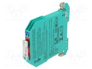 Converter: Zener barrier; for DIN rail mounting; -20÷60°C PEPPERL+FUCHS