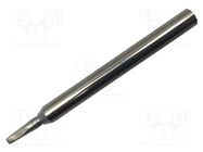 Tip; chisel; 3mm; 421°C; for soldering station METCAL