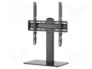 LCD/LED holder; free-standing handle; black; 40kg Goobay