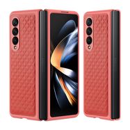 Dux Ducis Venice case for Samsung Galaxy Z Fold 4 leather case red, Dux Ducis