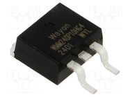 Transistor: P-MOSFET; unipolar; 100V; 38A; Idm: 240A; 192.3W; TO263 WAYON