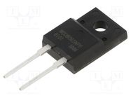 Diode: Schottky rectifying; SiC; THT; 650V; 8A; TO220FP-2; Ir: 1.2uA WAYON