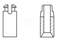 PCB distance; polyamide KEYSTONE