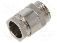 Cable gland; PG7; IP54; brass; metallic; Resistance to: UV rays LAPP