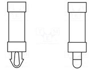 PCB distance; polyamide KEYSTONE