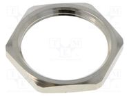 Nut; PG16; lead free; brass; -60÷200°C; Thread: PG; Plating: nickel LAPP