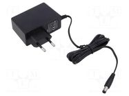 Power supply: switching; mains,plug-in; 12VDC; 2A; 24W; 86.5% ESPE