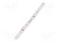 LED tape; white warm; 2835; LED/m: 60; 8mm; IP64; 120°; 6W/m; 12VDC POS