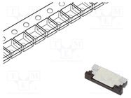 Connector: FFC/FPC; horizontal; PIN: 6; ZIF; SMT; 50V; 0.4A; tinned Global Connector Technology (GCT)